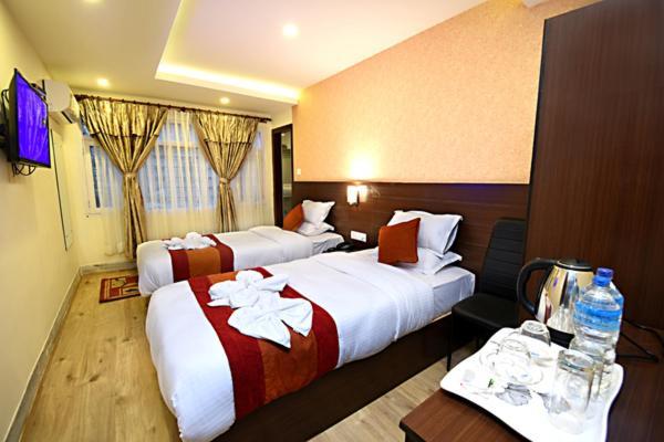 Hotel Sapana Garden Thamel Катманду Экстерьер фото
